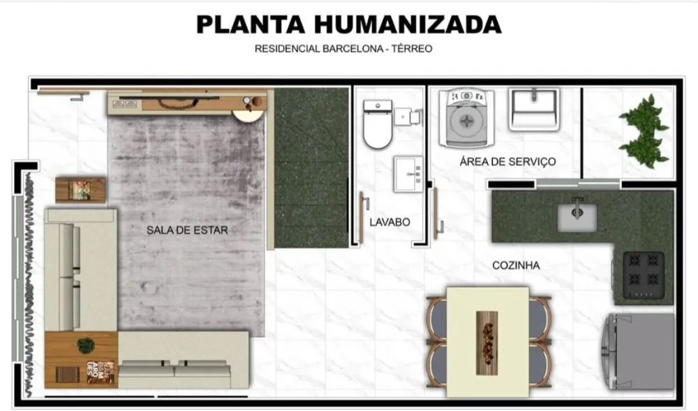 Casa, 2 quartos, 62 m² - Foto 1