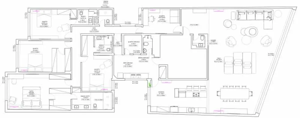 Apartamento, 4 quartos, 330 m² - Foto 2