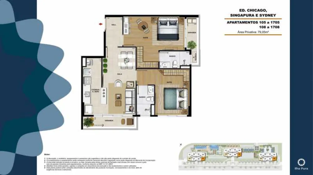 Apartamento, 2 quartos, 79 m² - Foto 16