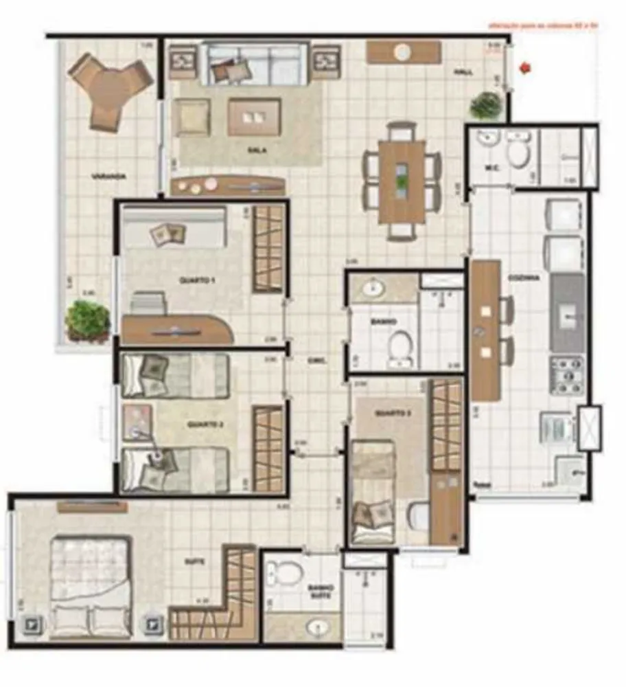 Apartamento, 4 quartos, 95 m² - Foto 14