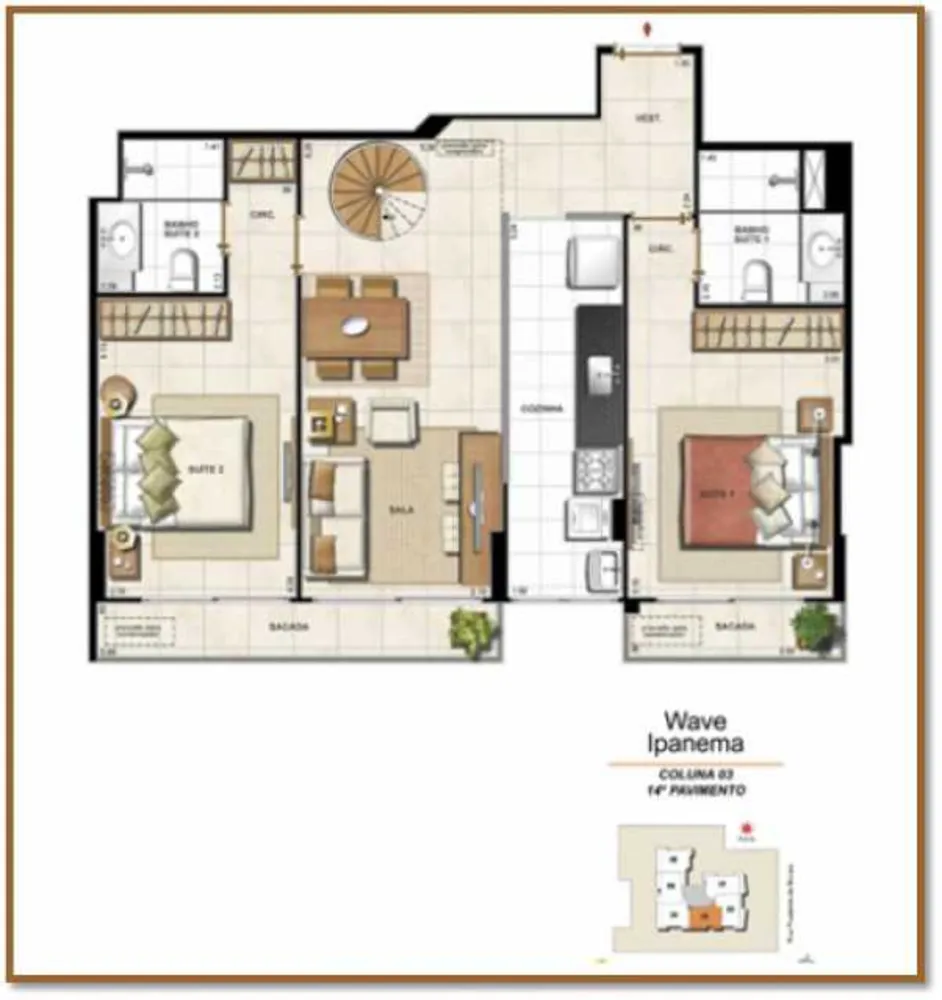 Apartamento, 2 quartos, 144 m² - Foto 19