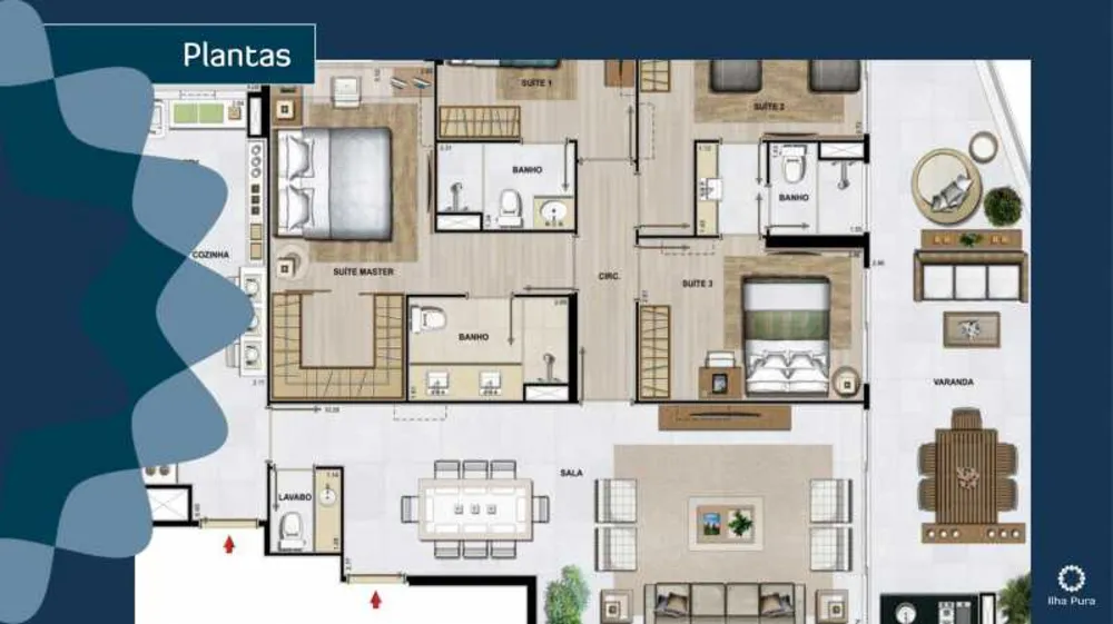 Apartamento, 3 quartos, 85 m² - Foto 1