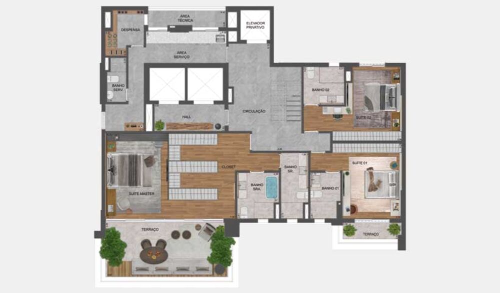 Cobertura, 3 quartos, 429 m² - Foto 31