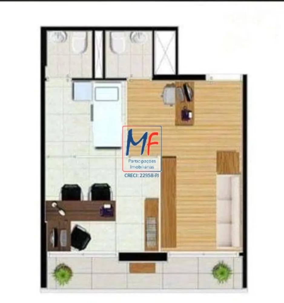 Loja-Salão, 40 m² - Foto 4