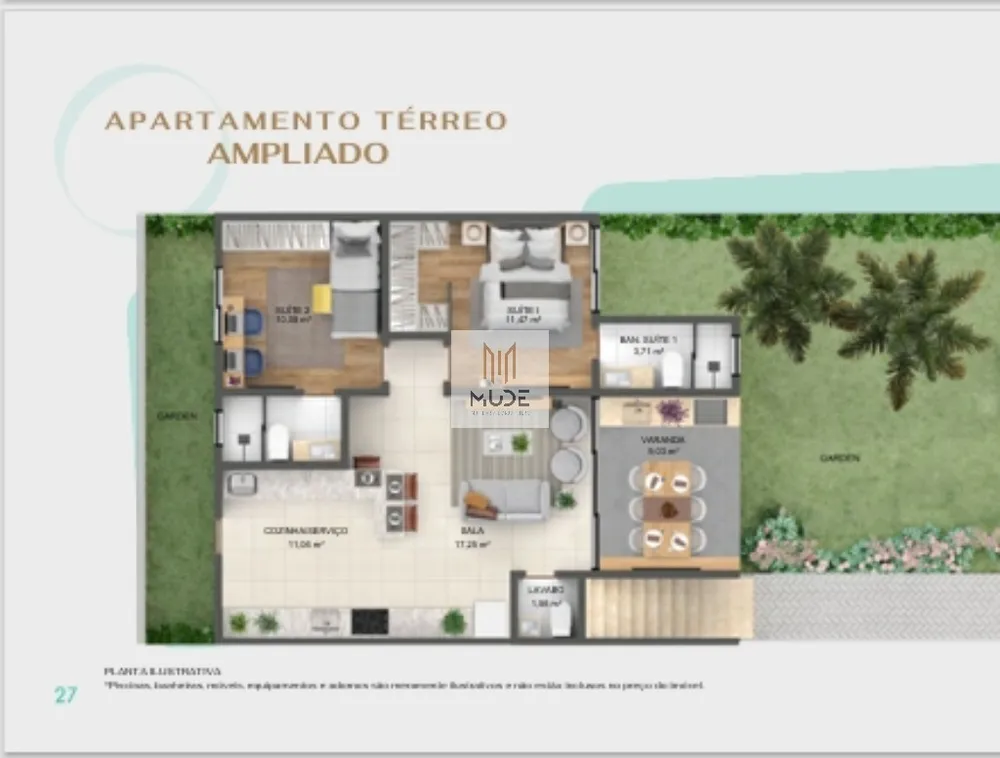 Apartamento, 2 quartos, 69 m² - Foto 11