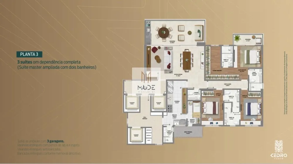 Apartamento, 4 quartos, 154 m² - Foto 8