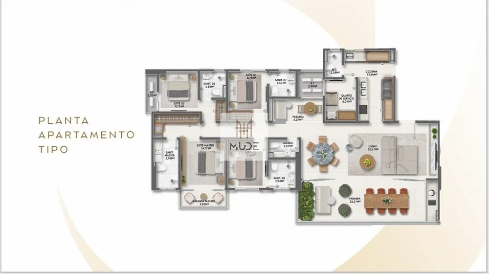 Apartamento, 4 quartos, 116 m² - Foto 5