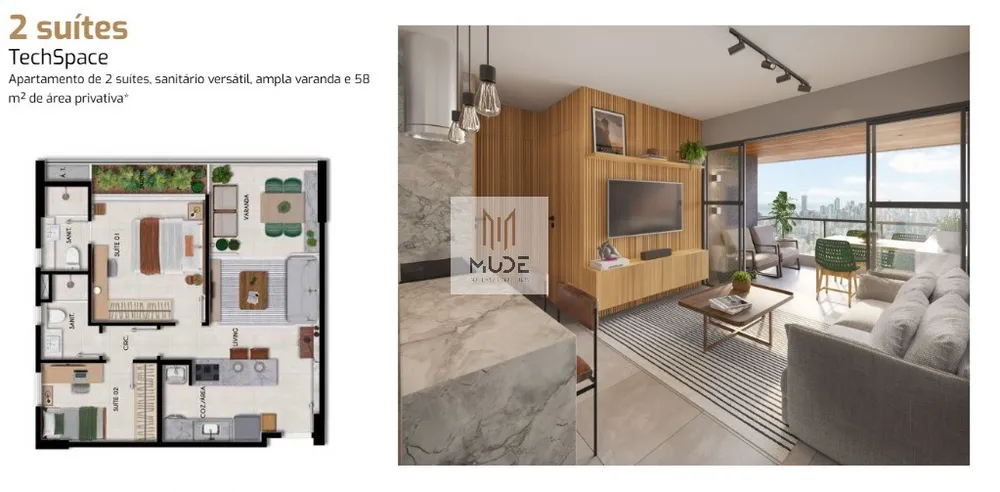 Apartamento, 1 quarto, 31 m² - Foto 4