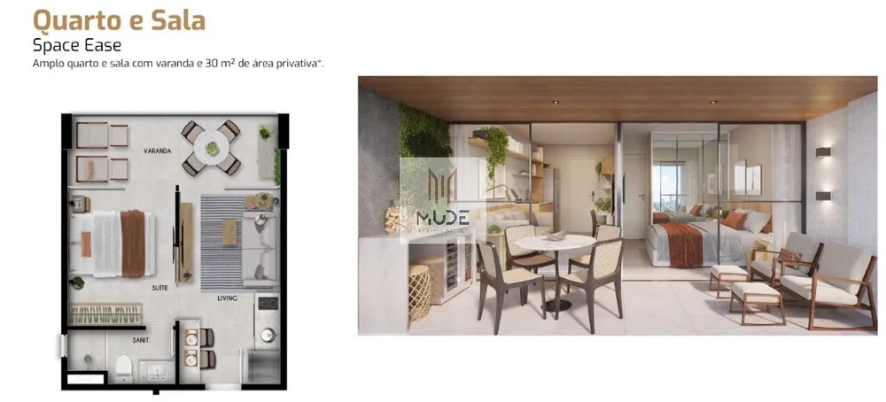 Apartamento, 1 quarto, 31 m² - Foto 6
