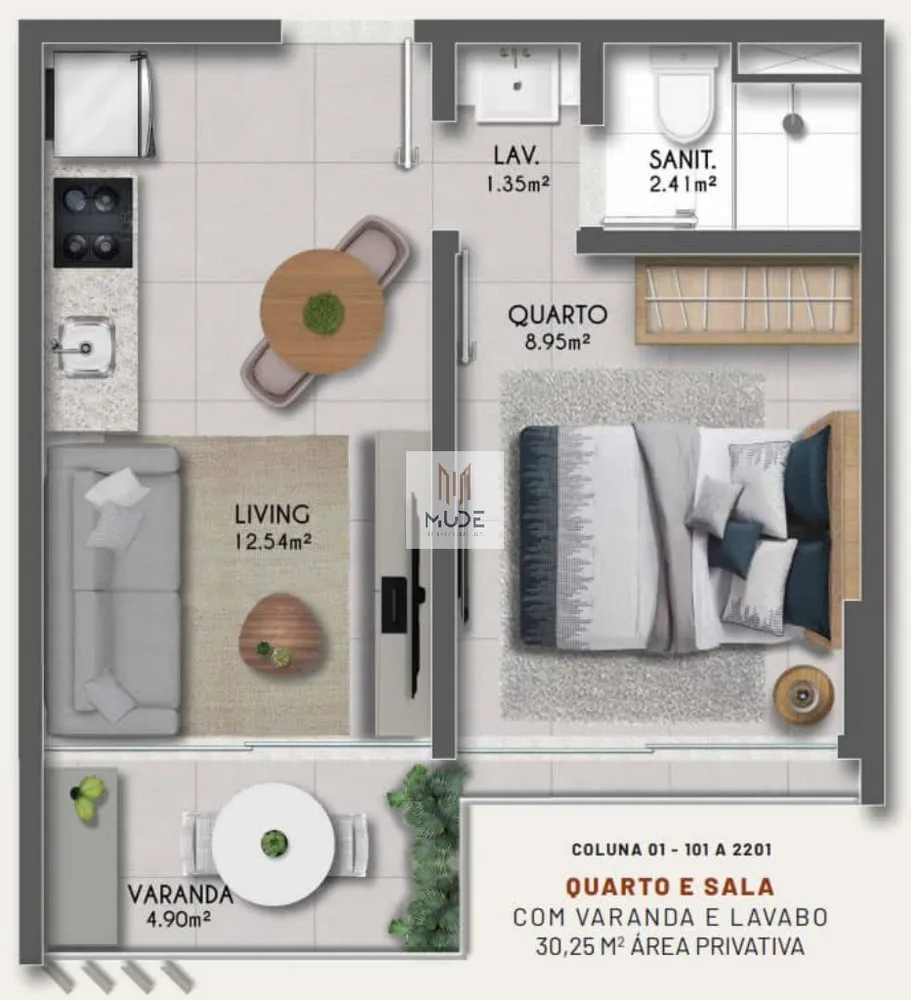 Apartamento, 2 quartos, 55 m² - Foto 10