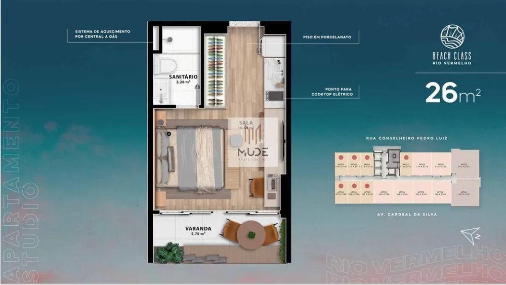 Apartamento, 1 quarto - Foto 10