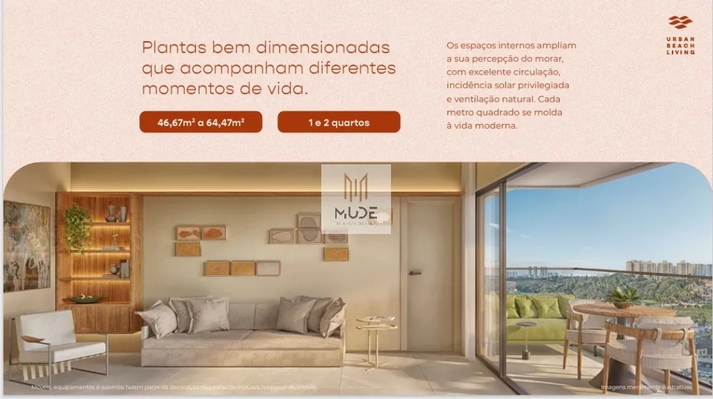 Apartamento, 1 quarto, 46 m² - Foto 6