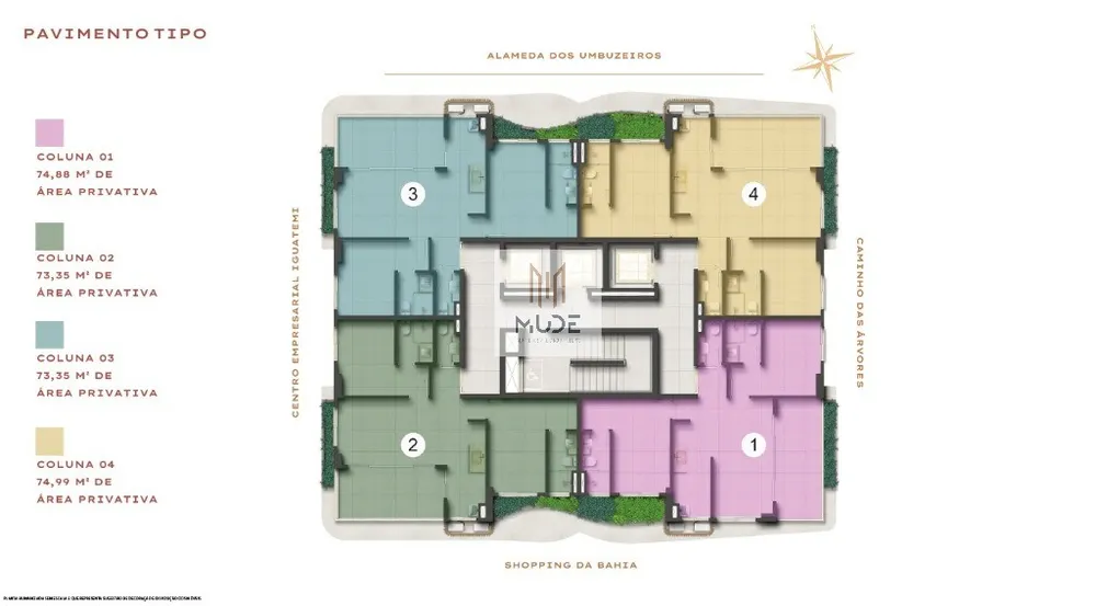 Apartamento, 2 quartos, 74 m² - Foto 8