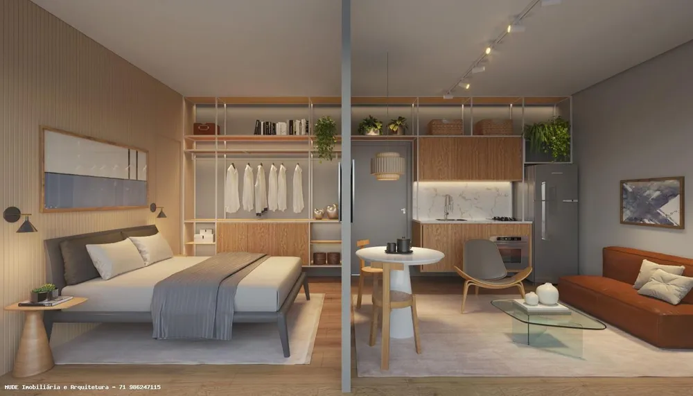 Apartamento, 1 quarto, 35 m² - Foto 2