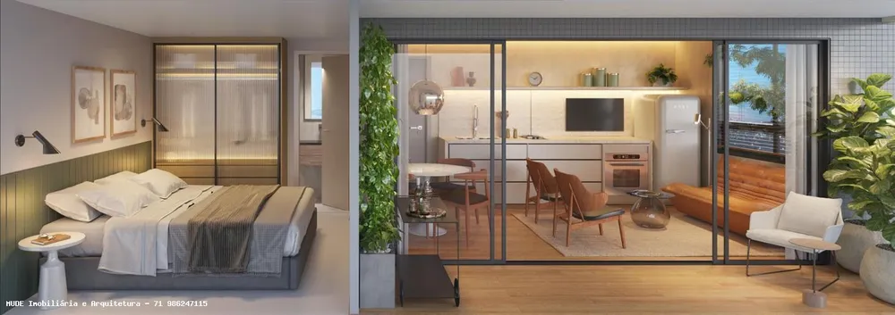 Apartamento, 1 quarto, 35 m² - Foto 1