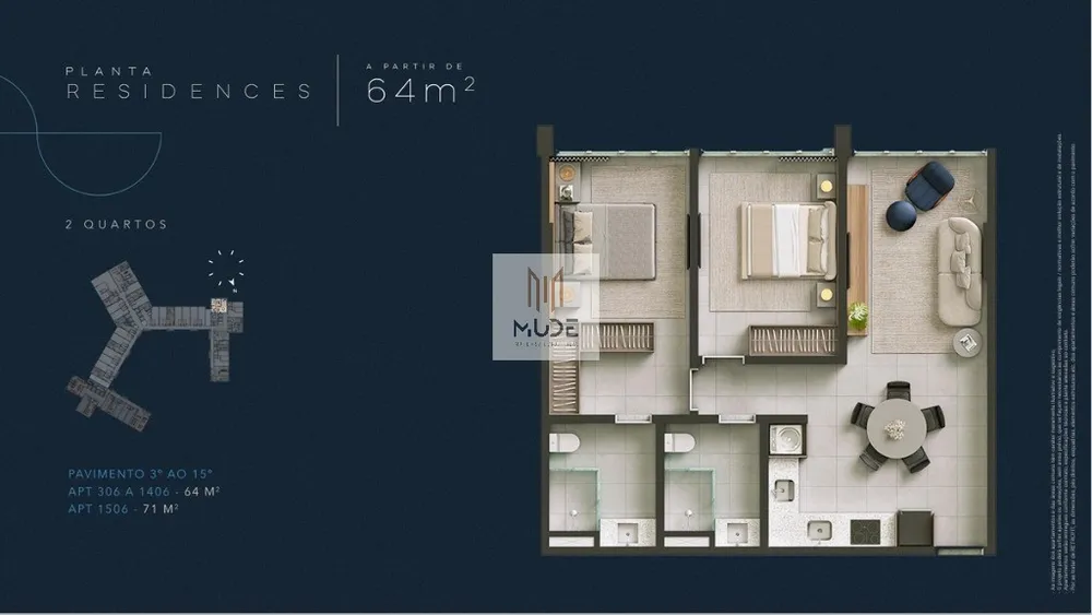 Apartamento, 1 quarto, 35 m² - Foto 4