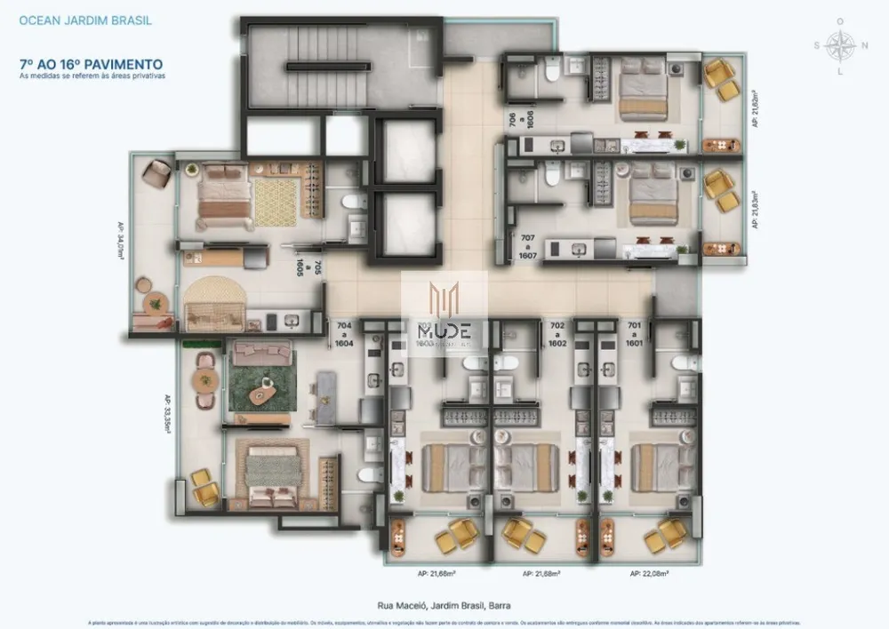 Apartamento, 1 quarto, 21 m² - Foto 9
