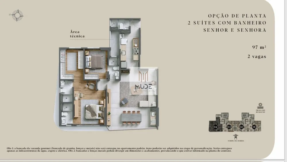 Apartamento, 3 quartos, 97 m² - Foto 9