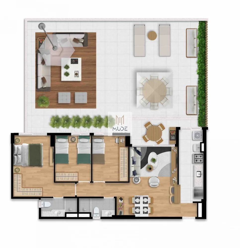 Apartamento, 2 quartos, 66 m² - Foto 10