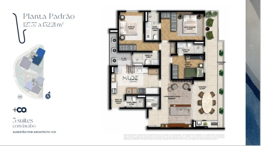 Apartamento, 3 quartos, 108 m² - Foto 11