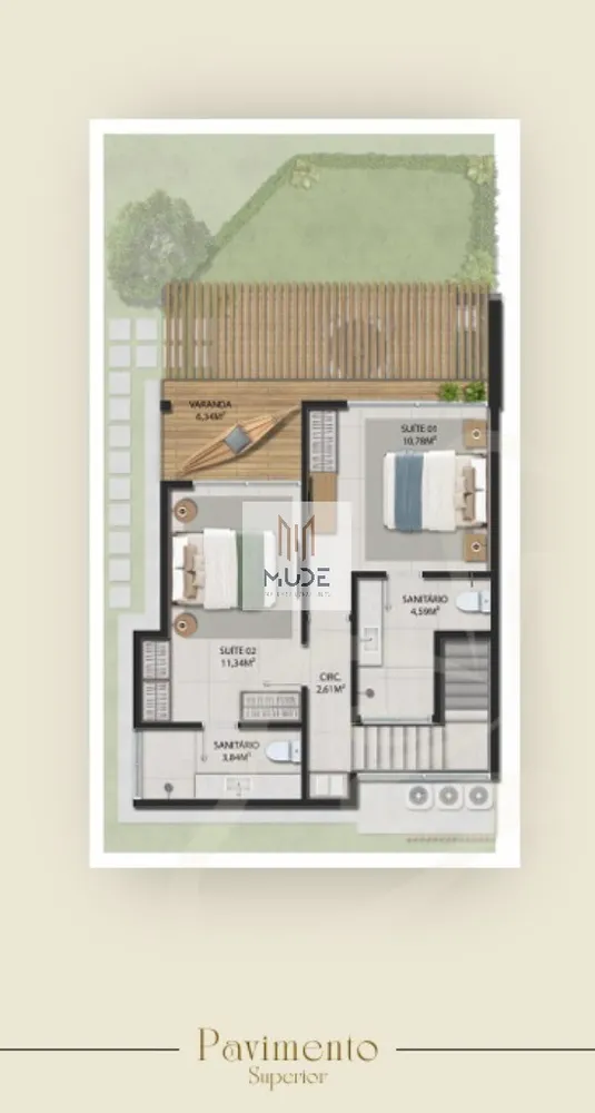 Casa, 3 quartos, 130 m² - Foto 2