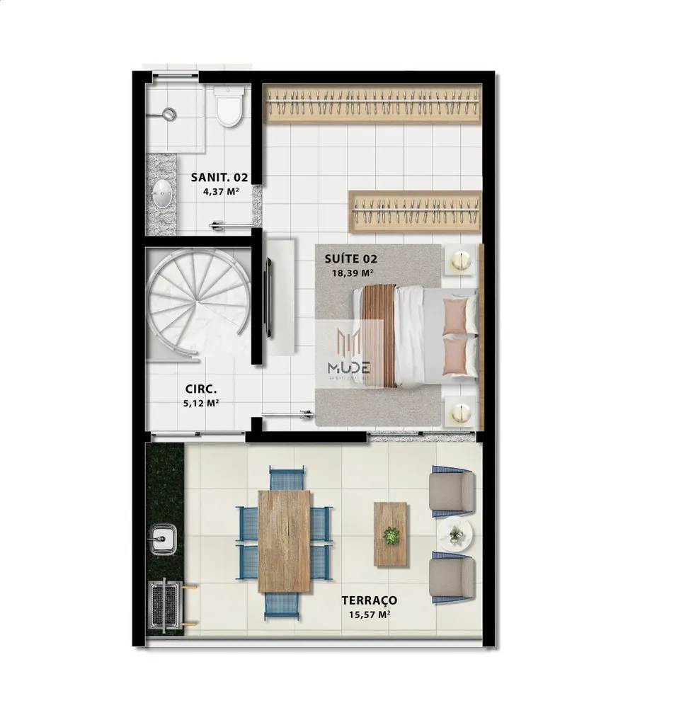 Apartamento, 2 quartos, 65 m² - Foto 4