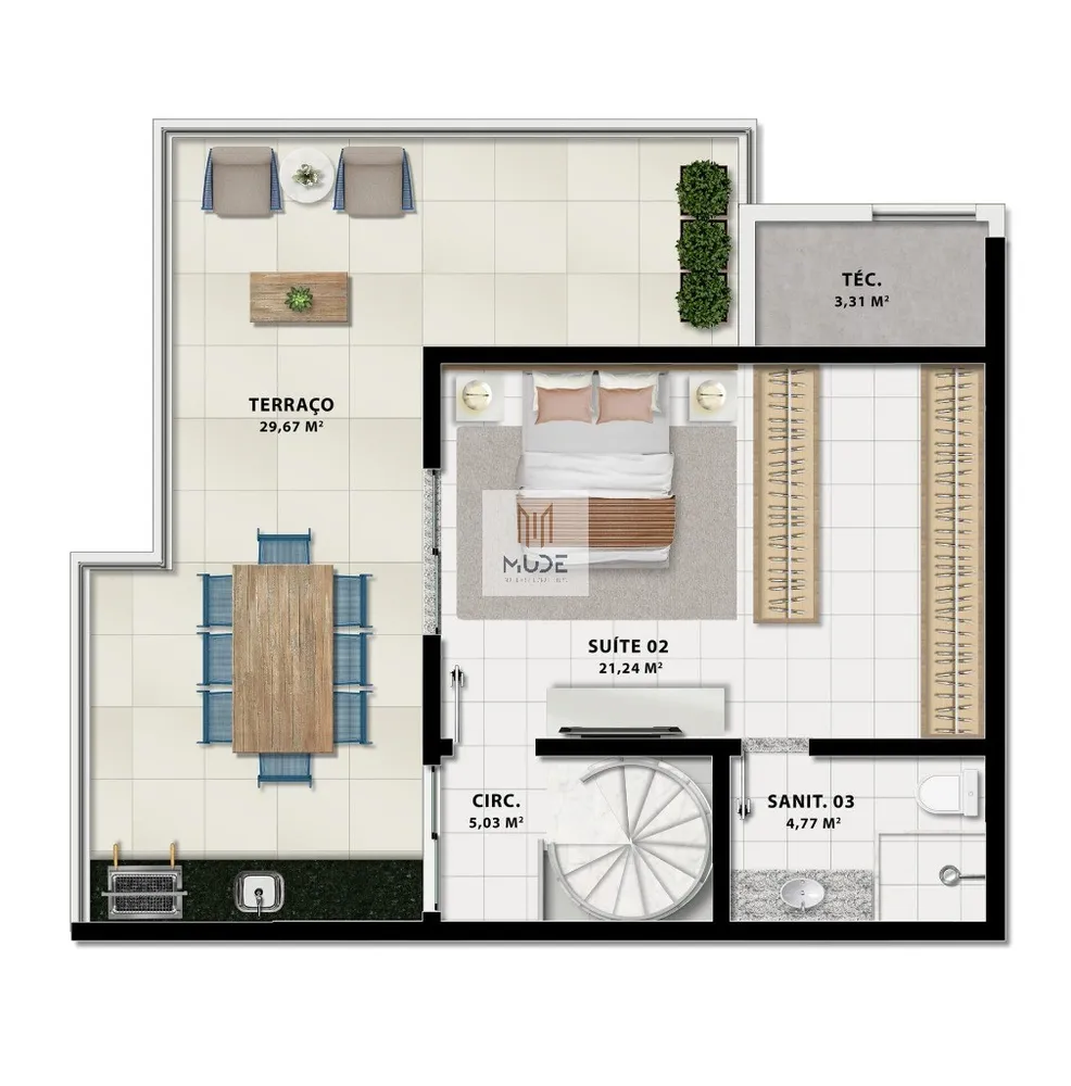 Apartamento, 2 quartos, 65 m² - Foto 9