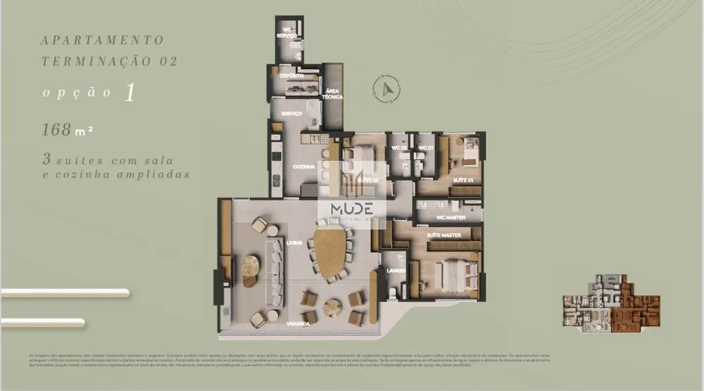Apartamento, 4 quartos, 168 m² - Foto 8