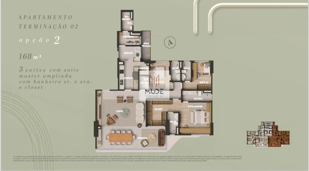 Apartamento, 4 quartos, 168 m² - Foto 12