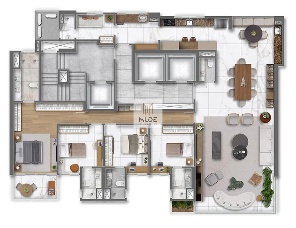 Apartamento, 4 quartos, 210 m² - Foto 12