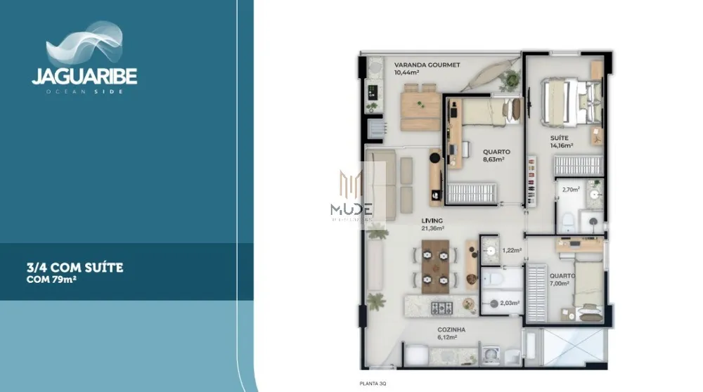 Apartamento, 3 quartos, 79 m² - Foto 9