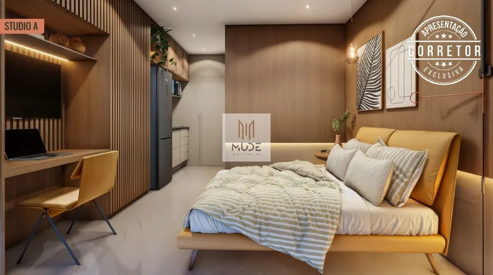 Apartamento, 1 quarto, 33 m² - Foto 1