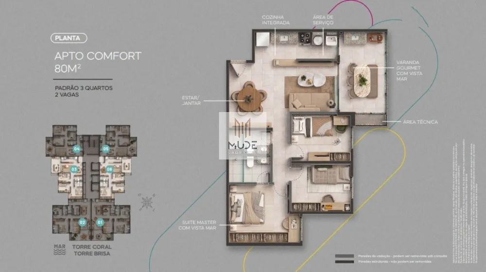 Apartamento, 3 quartos, 73 m² - Foto 10