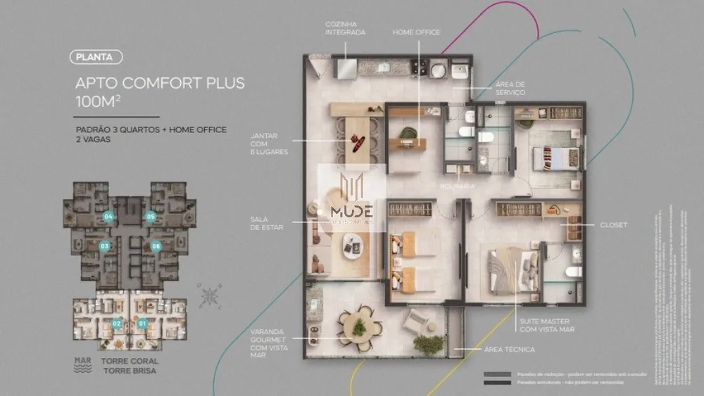 Apartamento, 3 quartos, 73 m² - Foto 11