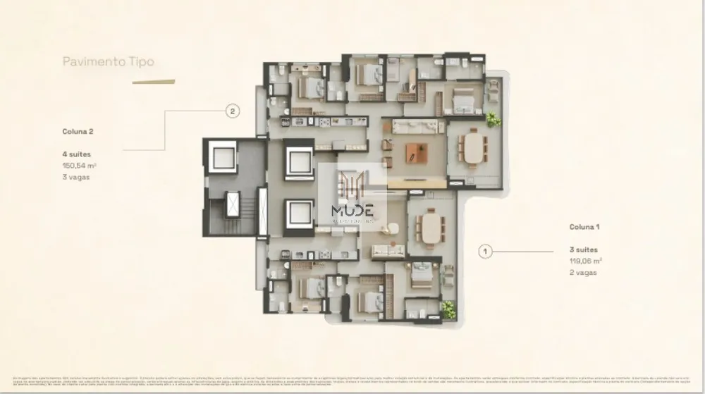 Apartamento, 3 quartos, 119 m² - Foto 9