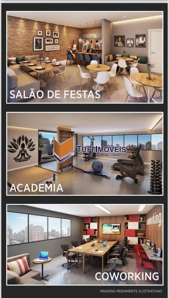 Apartamento, 2 quartos, 38 m² - Foto 2