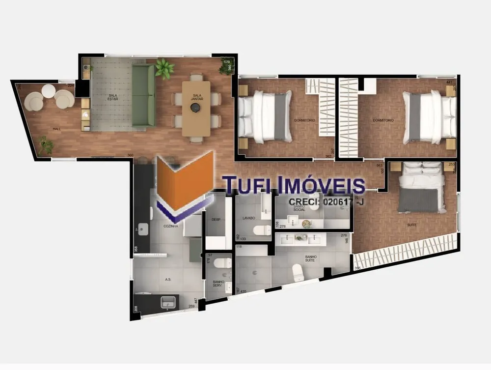 Apartamento, 3 quartos, 129 m² - Foto 12