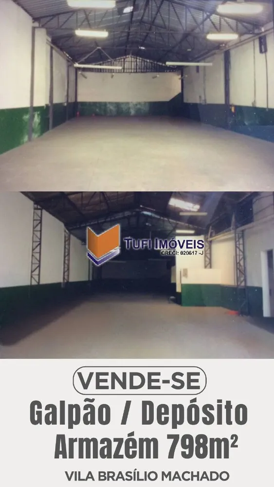 Depósito-Galpão, 798 m² - Foto 1