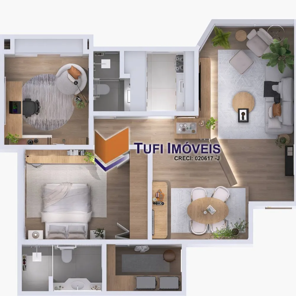 Apartamento, 2 quartos, 72 m² - Foto 8