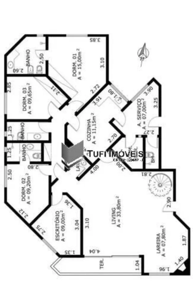 Apartamento, 4 quartos, 142 m² - Foto 2