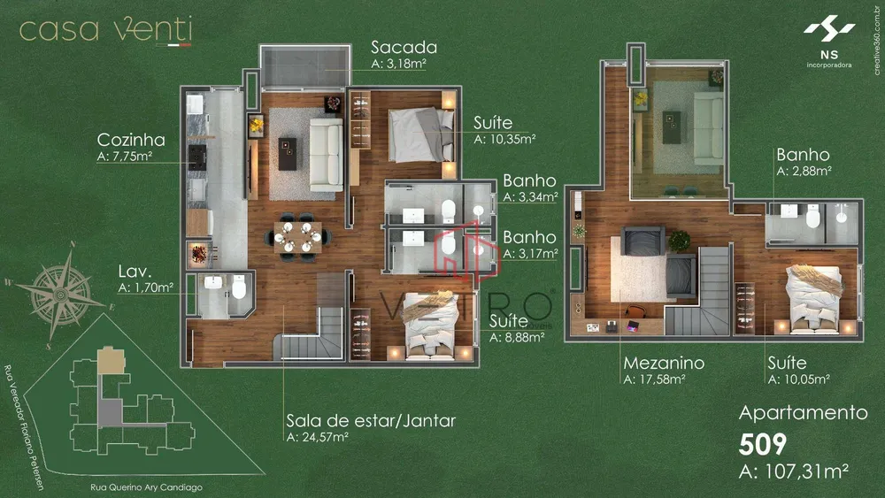 Apartamento, 3 quartos, 128 m² - Foto 6