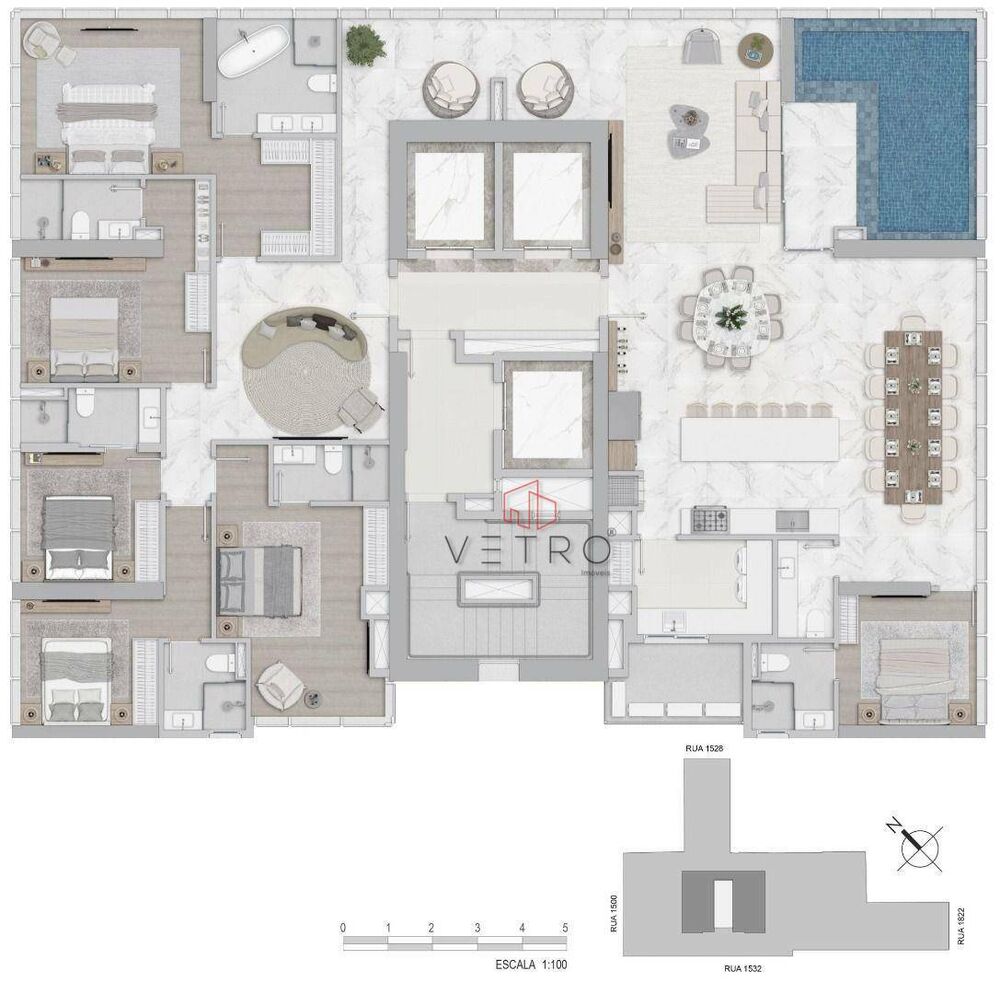 Apartamento, 4 quartos, 169 m² - Foto 19