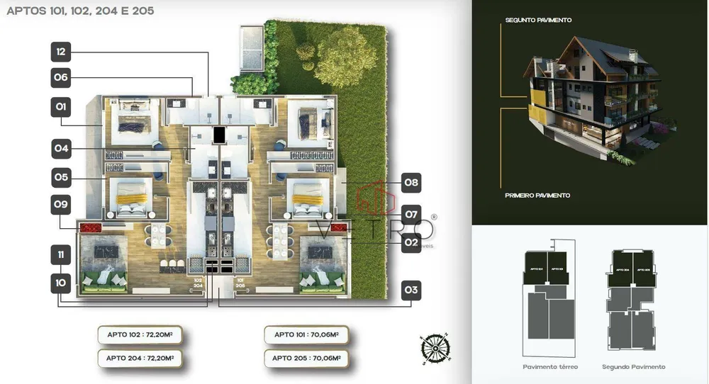 Apartamento, 2 quartos, 84 m² - Foto 12