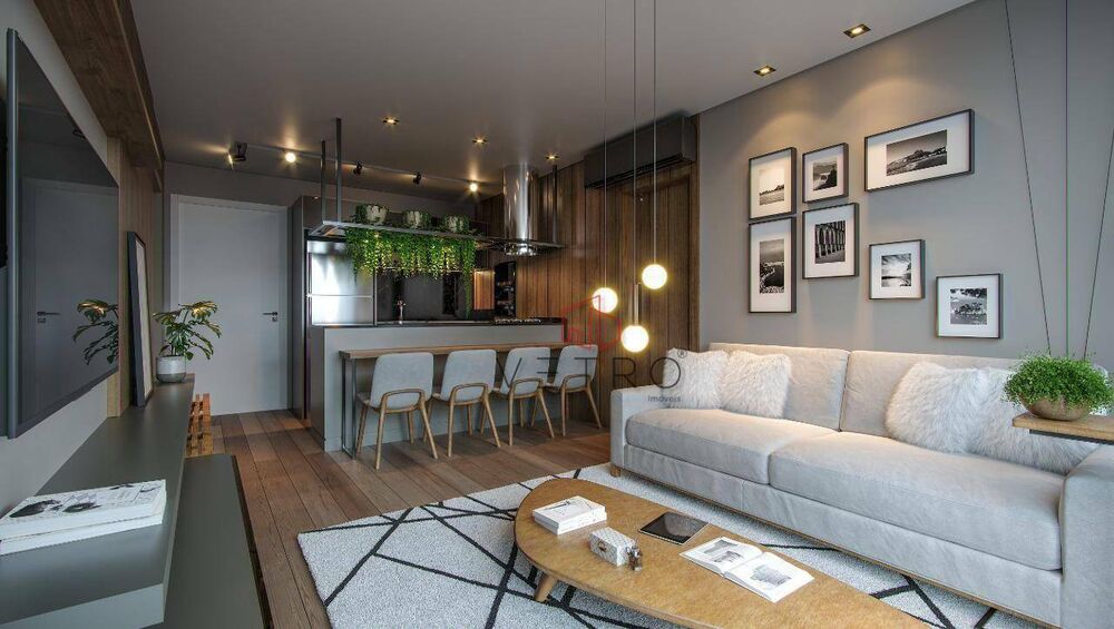 Apartamento à venda com 1 quarto, 46m² - Foto 1