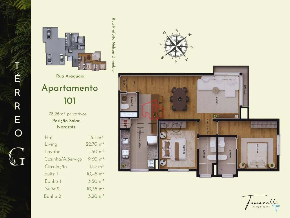 Apartamento, 2 quartos, 110 m² - Foto 4