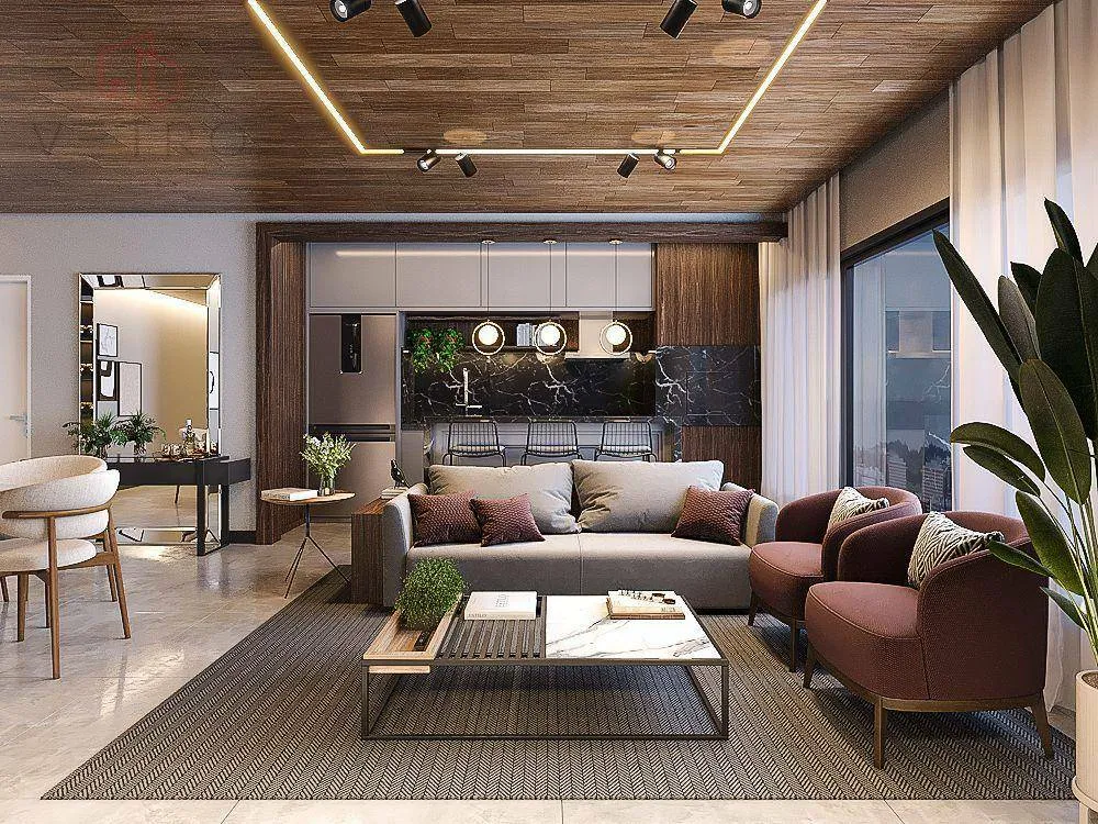 Apartamento, 1 quarto, 91 m² - Foto 1