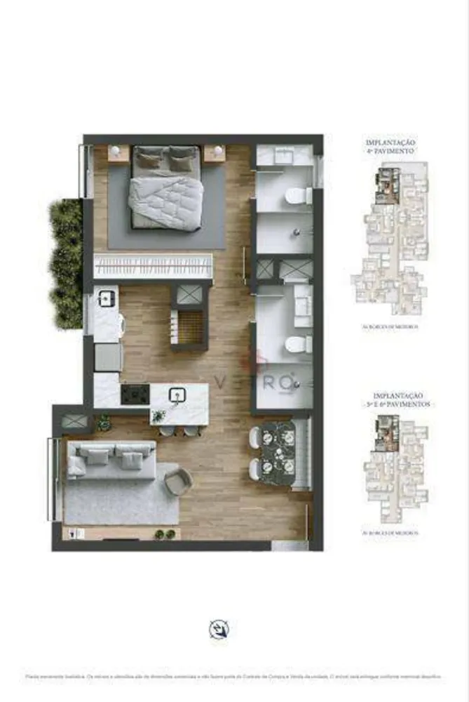 Apartamento, 2 quartos, 108 m² - Foto 3