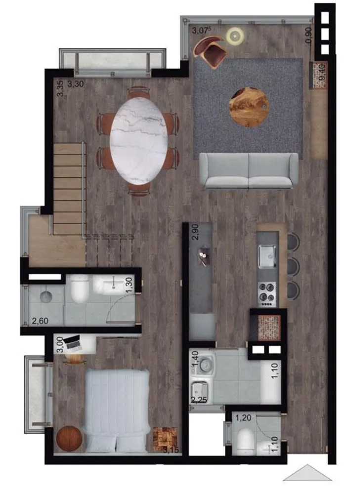 Apartamento, 3 quartos, 184 m² - Foto 8