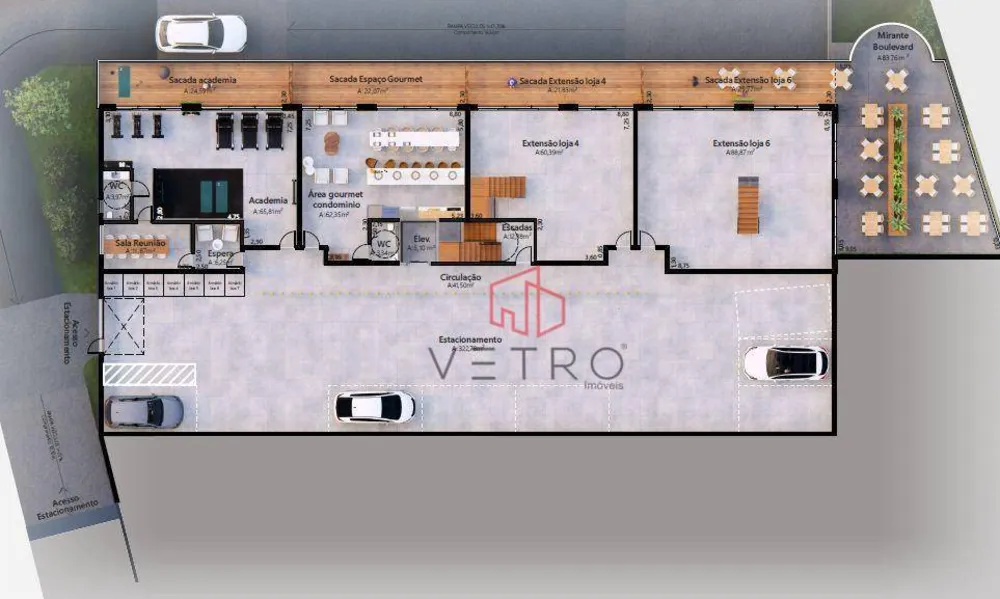 Sala-Conjunto, 495 m² - Foto 1