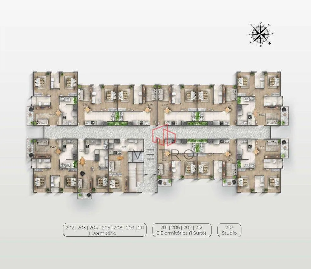 Apartamento, 2 quartos, 78 m² - Foto 2